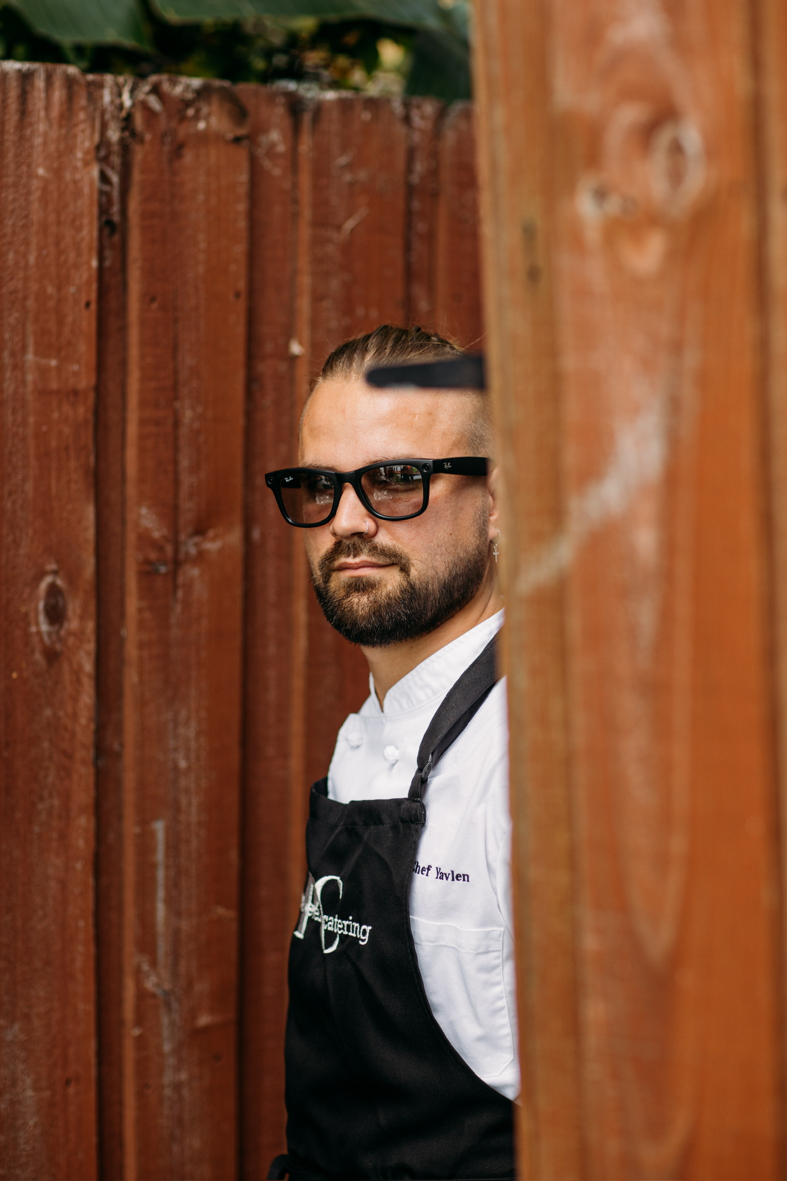 Chef Yavlen at a private event